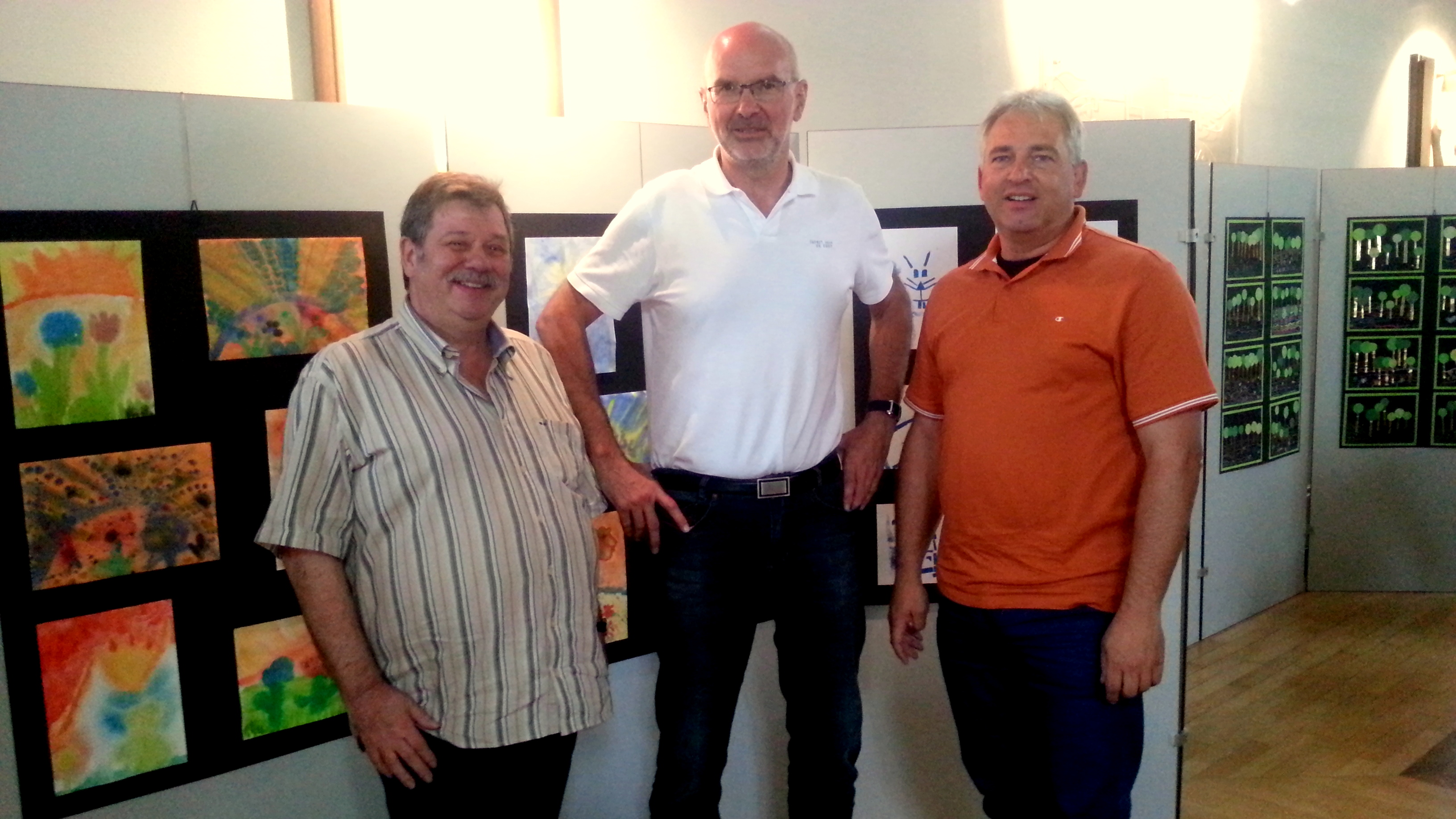 Von links nach rechts: Manfred Stein, Dietmar Theis und Roland Voss